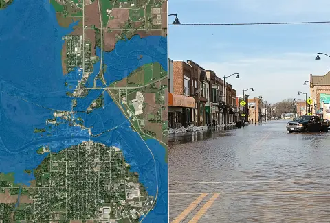 NOAA'nın Sel Haritalama Aracı ABD'nin Tamamını Kapsıyor