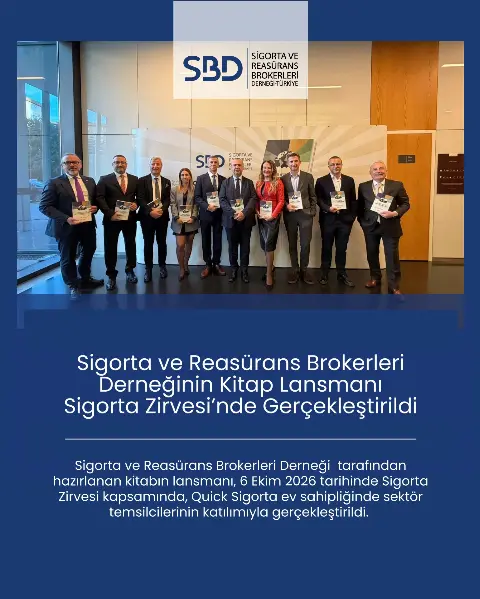 SBD'nin Kitap Lansmanı Sigorta Zirvesi'nde Gerçekleşti