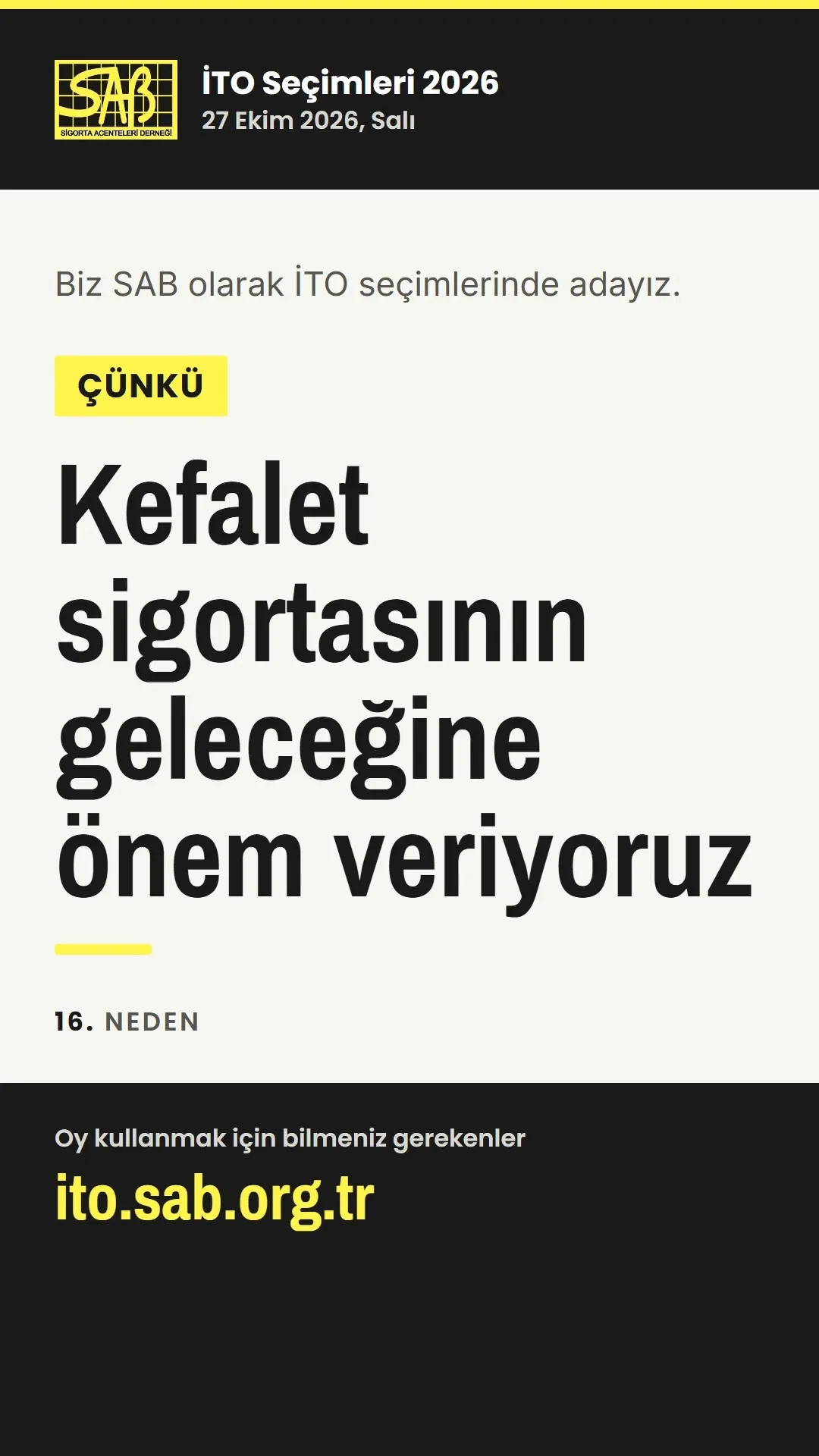 SAB, İstanbul Ticaret Odası Seçimlerinde Aday Oldu