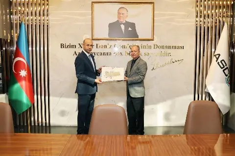 Türk Loydu Vakfı Başkanı Oral Erdoğan ASCO'yu ziyaret etti