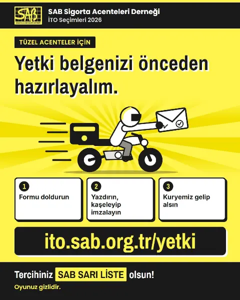 SAB, İTO seçimlerinde acentelerden Sarı Liste'ye destek istedi