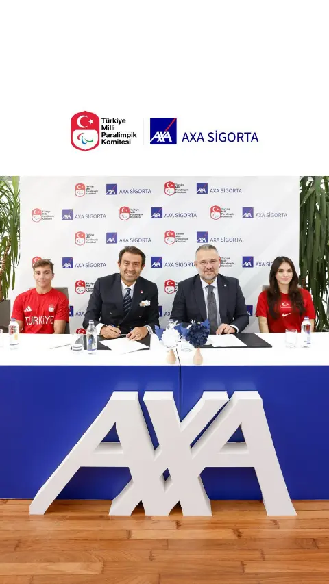AXA Sigorta'dan Türkiye Milli Paralimpik Komitesi'ne Destek