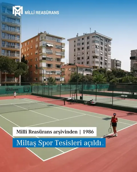 Millî Reasürans'ın Sigortacılar Tenis Turnuvası 2025'te Yeniden Miltaş Kortlarındaydı