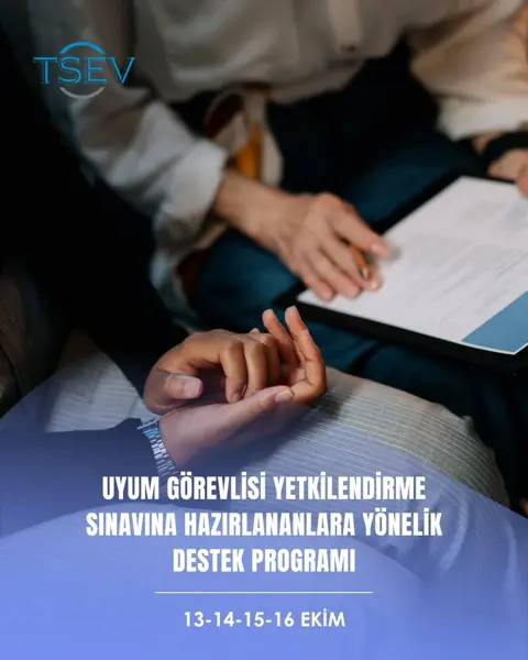 TSEV'den Uyum Görevlisi Yetkilendirme Sınavına 16 Saatlik Hazırlık Programı