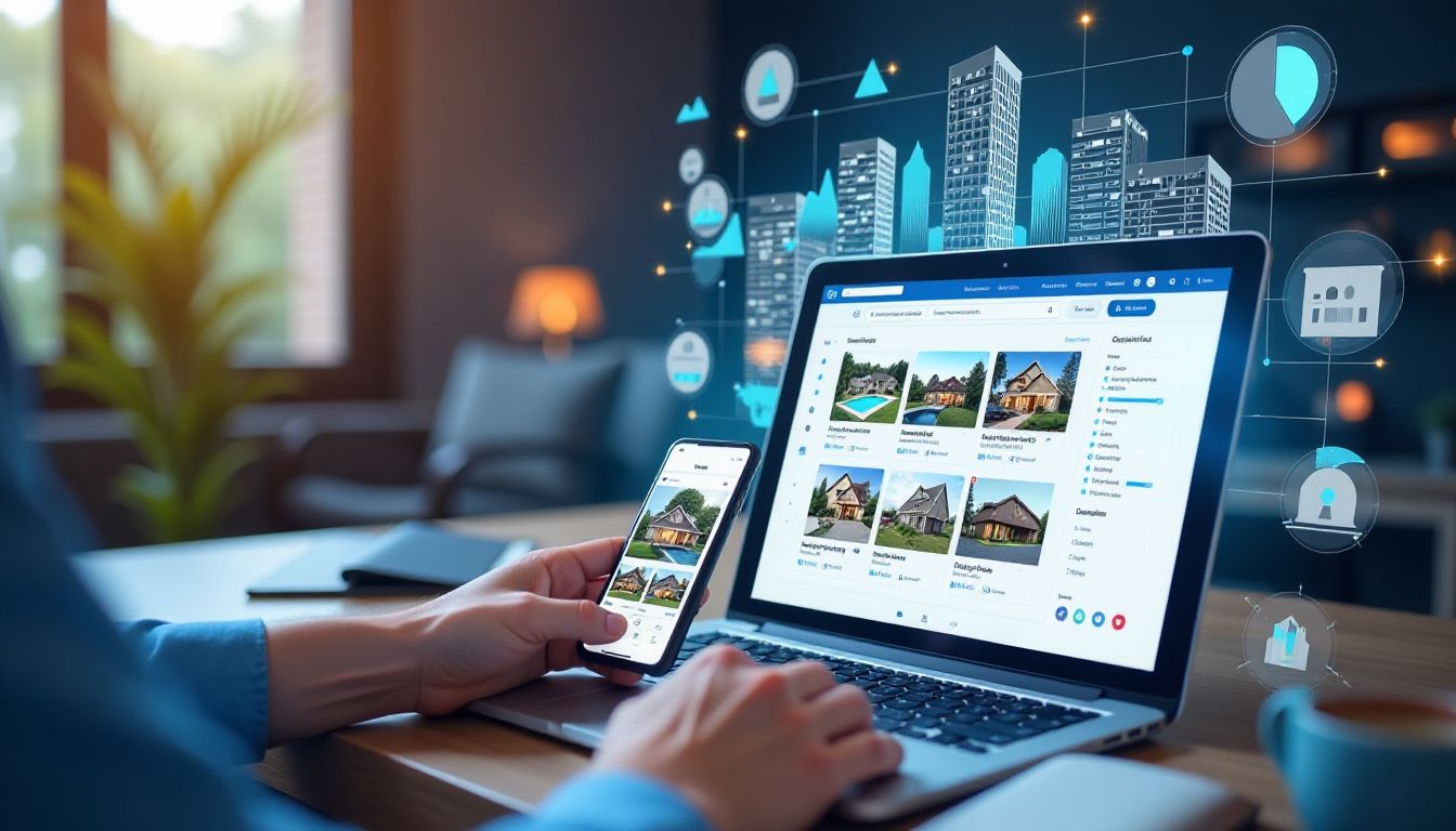 (English) The Evolution of Online Real Estate Platforms, Key Features of Successful Real Estate Marketing Strategies, How Technology is Transforming the Real Estate Market, The Role of Social Media in Real Estate Advertising, Emerging Trends in Smart Home Technology and Real Estate