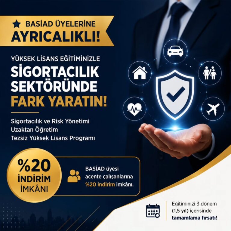 BASIAD members can get a 20% discount on master's programs at Başkent University.